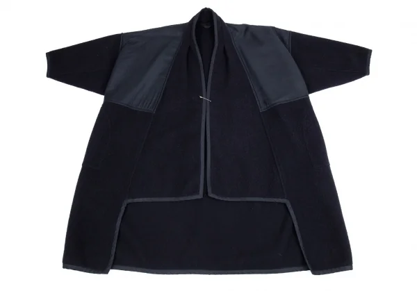 コムデギャルソンCOMME des GARCONS 切替デザインキモノコート 紺M位 K-109777_002