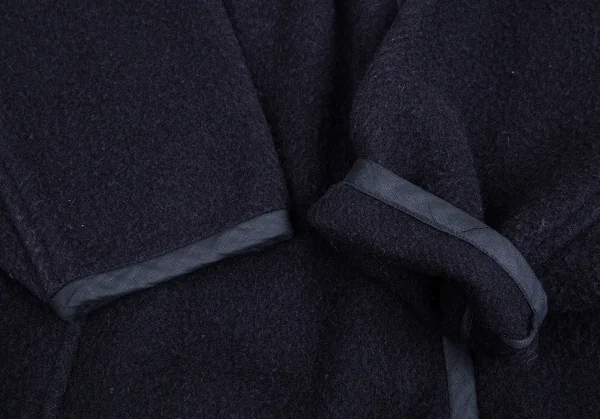 コムデギャルソンCOMME des GARCONS 切替デザインキモノコート 紺M位 K-109777_006