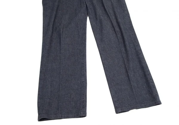 その他 papas パパスPapas コットンリネンストレッチパンツ インディゴ54XL (K-109822)