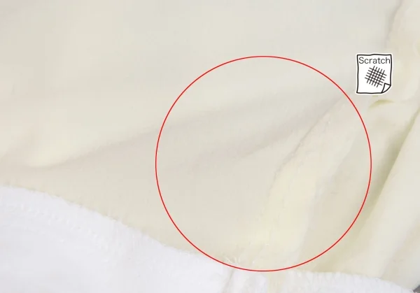 コムデギャルソンCOMME des GARCONS ギャザーフリル切替ストレッチスカート オフS K-109834_004