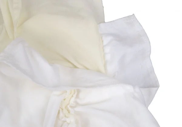 コムデギャルソンCOMME des GARCONS ギャザーフリル切替ストレッチスカート オフS K-109834_006