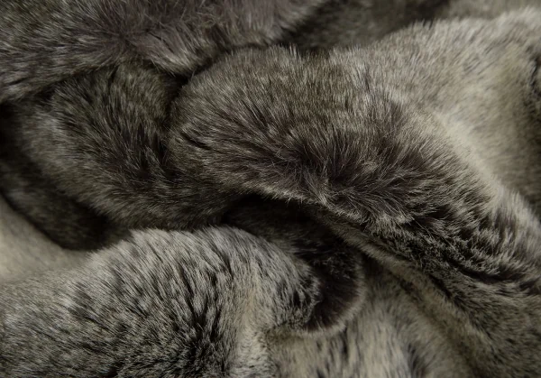 ジュンヤワタナベ コムデギャルソンJUNYA WATANABE COMME des GARCONS フェイクファーボレロジャケット グレーS位 K-109837_011