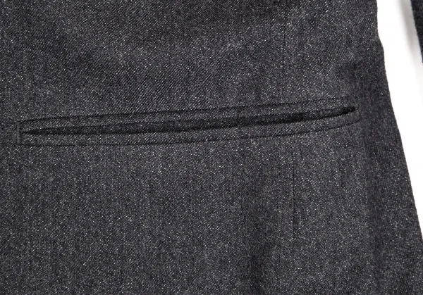 ポールスミス ロンドン Paul Smith LONDON ウールコットンボタンフライチェスターコート チャコールM K-109894_010
