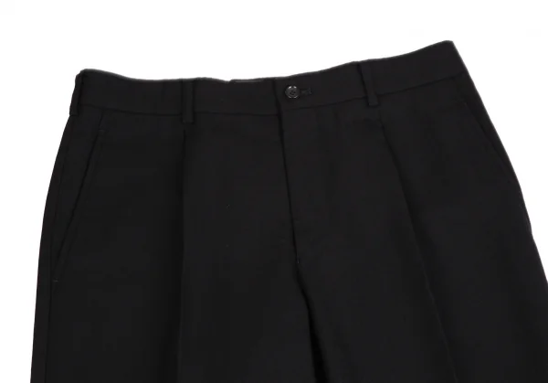 コムデギャルソン オムCOMME des GARCONS HOMME ウールサージセットアップスーツ 黒S K-109908_011