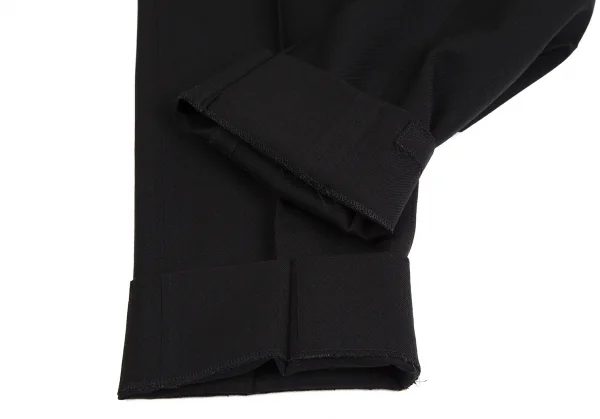 コムデギャルソン オムCOMME des GARCONS HOMME ウールサージセットアップスーツ 黒S K-109908_015
