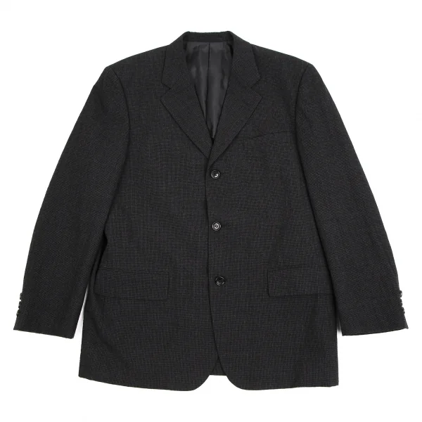 コムデギャルソン オムCOMME des GARCONS HOMME パピートゥーステーラードジャケット グレーS K-109915_001