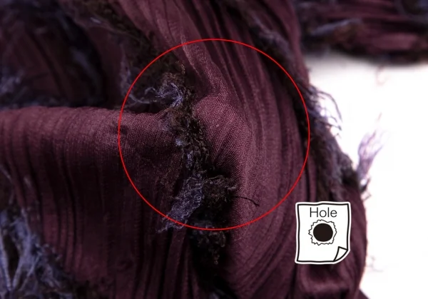 プリーツプリーズPLEATS PLEASE バイアスフリンジスキッパーカットソー 紫3 K-109941_009