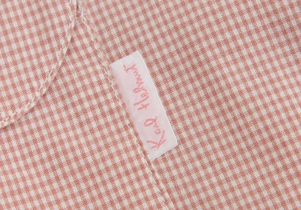 カールヘルムKarl Helmut ロゴパッチ貼り付けチェックボタンダウンシャツ ピンクL位 K-109981_007