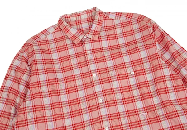 Papas Cotton Madras Check Long Sleeve Shirt K-109986_002