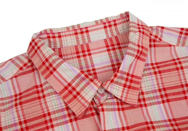Papas Cotton Madras Check Long Sleeve Shirt K-109986_003