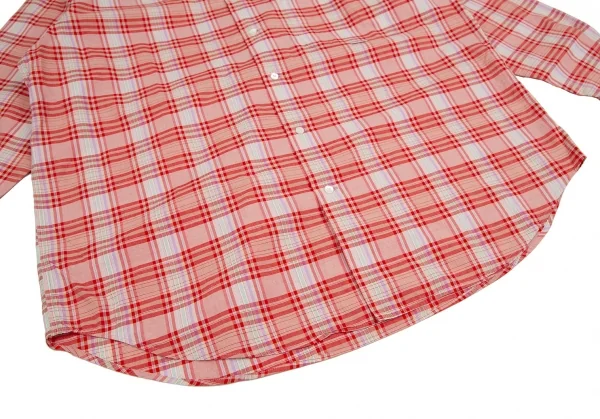 Papas Cotton Madras Check Long Sleeve Shirt K-109986_009
