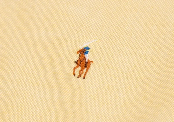 ラルフローレンRalph Lauren ポニーワンポイント刺繍オックスフォード半袖シャツワンピース オレンジ11 K-110001_006