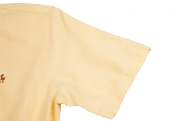 ラルフローレンRalph Lauren ポニーワンポイント刺繍オックスフォード半袖シャツワンピース オレンジ11 K-110001_007