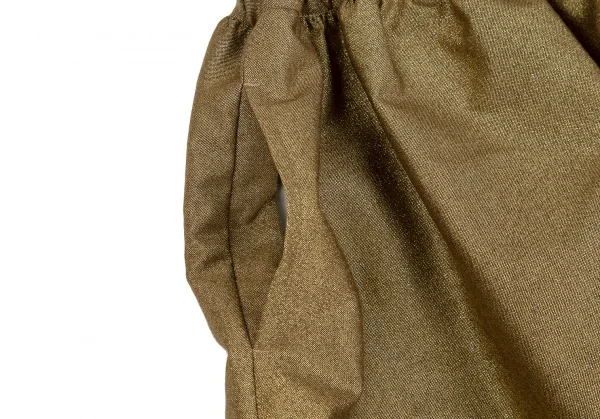 コムデギャルソンCOMME des GARCONS フリルカッティング中綿ボリュームグリッタースカート ゴールド黒S K-110036_006