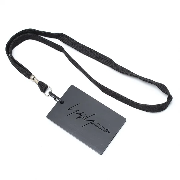 ヨウジヤマモトYohji Yamamoto ノベルティパスケース 黒 K-110064_001