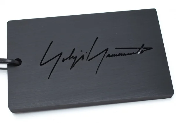 ヨウジヤマモトYohji Yamamoto ノベルティパスケース 黒 K-110064_002