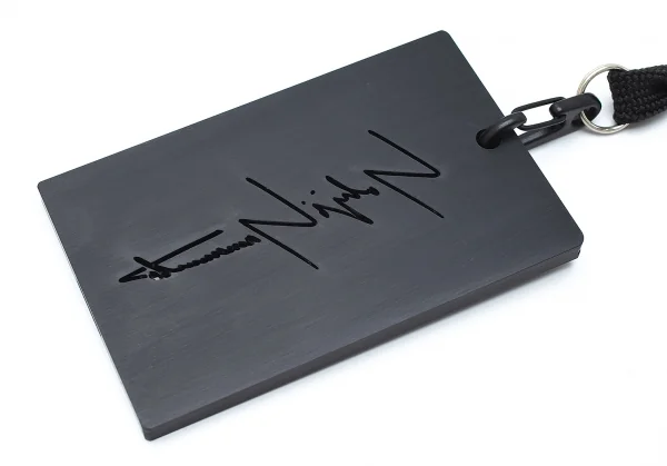 ヨウジヤマモトYohji Yamamoto ノベルティパスケース 黒 K-110064_007