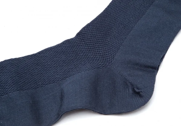 新品!ワイズY's メッシュ織りソックス 紺2(23cm～24.5cm位) K-110080_005