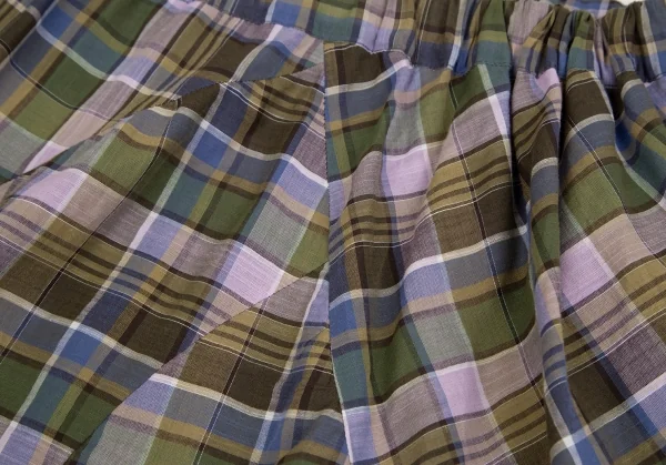 ネネットNe-net 製品洗いカーブ切替チェックスカート マルチ2 K-110145_004