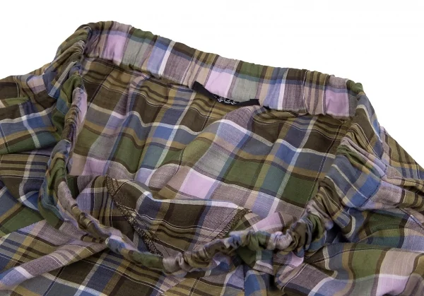 ネネットNe-net 製品洗いカーブ切替チェックスカート マルチ2 K-110145_005