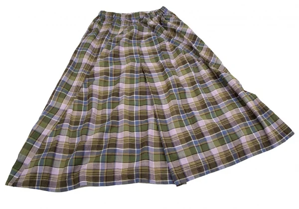ネネットNe-net 製品洗いカーブ切替チェックスカート マルチ2 K-110145_007