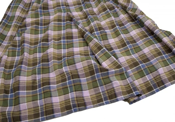 ネネットNe-net 製品洗いカーブ切替チェックスカート マルチ2 K-110145_008