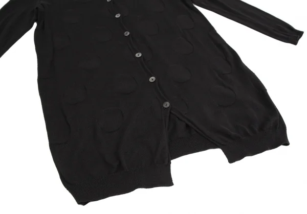 Y's for living Dot Jacquard Long Knit Cardigan K-110161_010