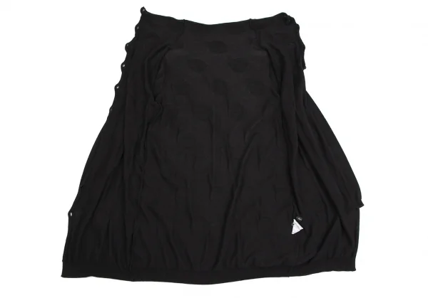 Y's for living Dot Jacquard Long Knit Cardigan K-110161_011