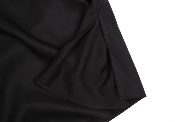 タケシコウサカバイ ワイズ ピンクレーベルTAKESHI KOSAKA by Y's Pink Label テンセルノースリーブワンピース 黒1 K-110193_008