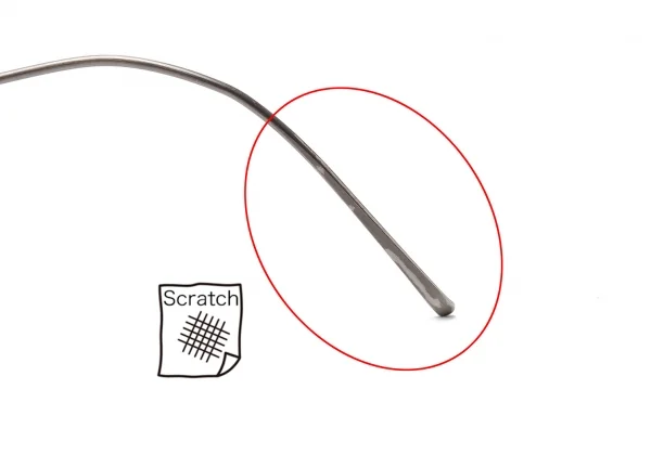 ルノアLunor メタルコンビフレームメガネ カーキガンメタ K-110197_010