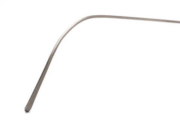 ルノアLunor メタルコンビフレームメガネ カーキガンメタ K-110197_008