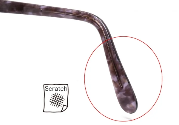 白山眼鏡店 ボストン メガネ 黒グレー K-110198_010