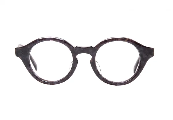 白山眼鏡店 ボストン メガネ 黒グレー K-110198_002