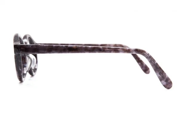 白山眼鏡店 ボストン メガネ 黒グレー K-110198_003