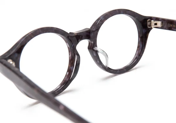 白山眼鏡店 ボストン メガネ 黒グレー K-110198_007