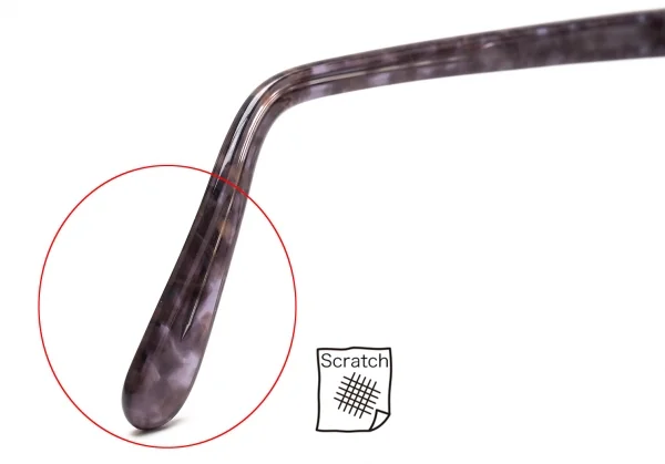 白山眼鏡店 ボストン メガネ 黒グレー K-110198_009