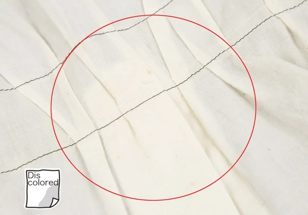 コムデギャルソンCOMME des GARCONS カモフラテープ貼り付けシーチングギャザージャケット 生成りS位 K-110225_014