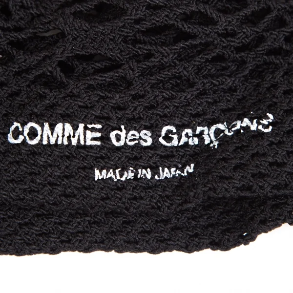 新品!コムデギャルソンCOMME des GARCONS メッシュウーブンソックス 黒S位(22cm～24cm位) K-110272_006
