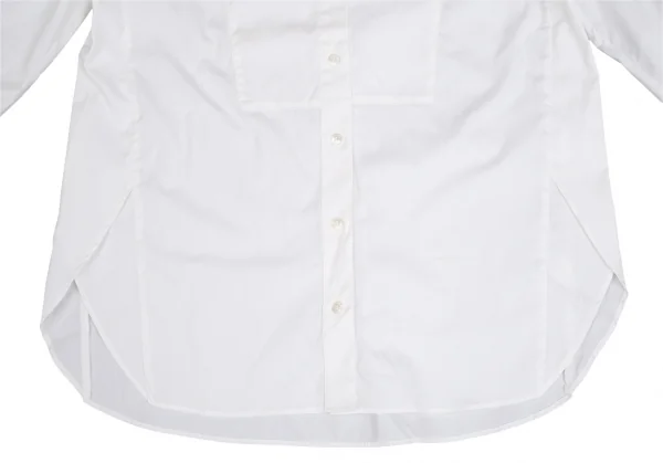 アクアスキュータムAquascutum ビジュー装飾カラー長袖シャツ 白10 K-110290_010