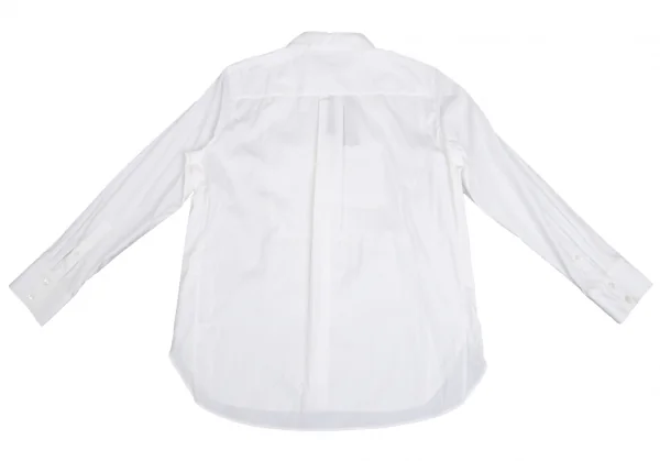 アクアスキュータムAquascutum ビジュー装飾カラー長袖シャツ 白10 K-110290_013