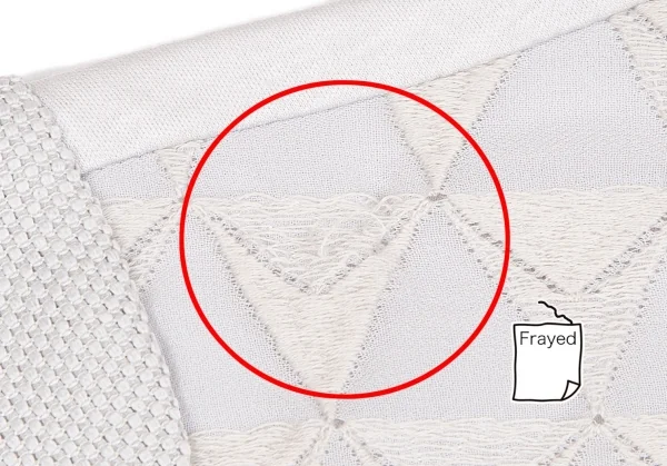 ポールスチュアートPaul Stuart トライアングル織り異素材切替半袖ブラウス ライトグレー8 K-110291_004