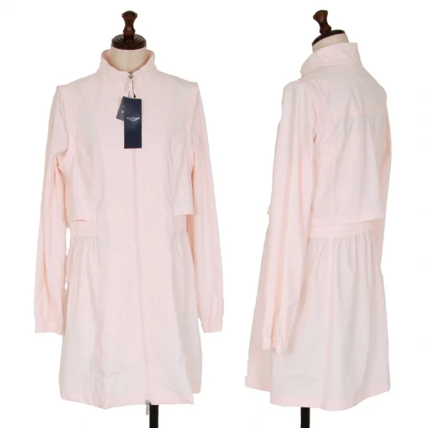 ポールスチュアート スポーツPaul Stuart SPORT 着脱スリーブロングストレッチブルゾン ベビーピンクL K-110292_001