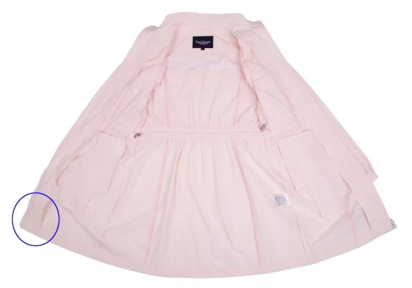 ポールスチュアート スポーツPaul Stuart SPORT 着脱スリーブロングストレッチブルゾン ベビーピンクL K-110292_013