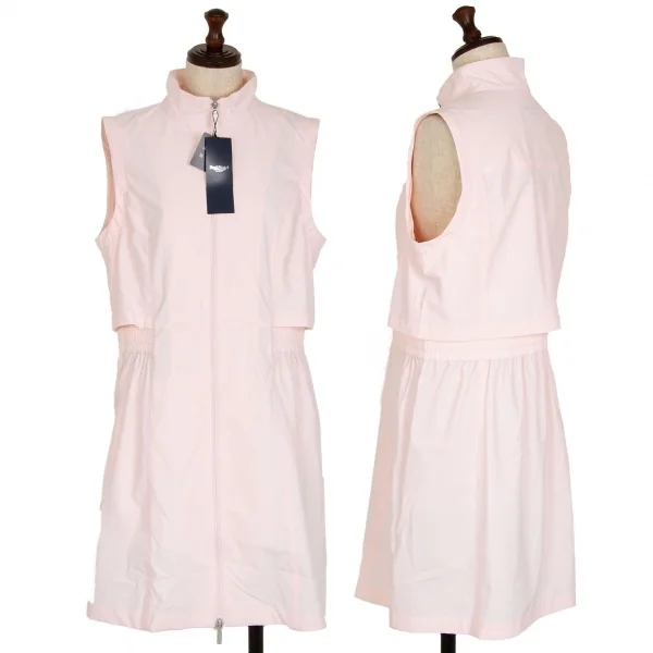 ポールスチュアート スポーツPaul Stuart SPORT 着脱スリーブロングストレッチブルゾン ベビーピンクL K-110292_002