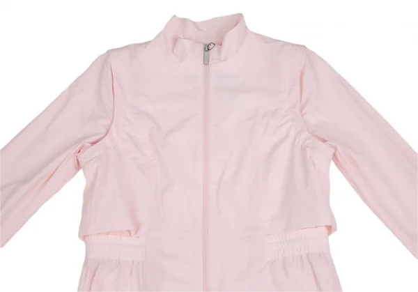 ポールスチュアート スポーツPaul Stuart SPORT 着脱スリーブロングストレッチブルゾン ベビーピンクL K-110292_004