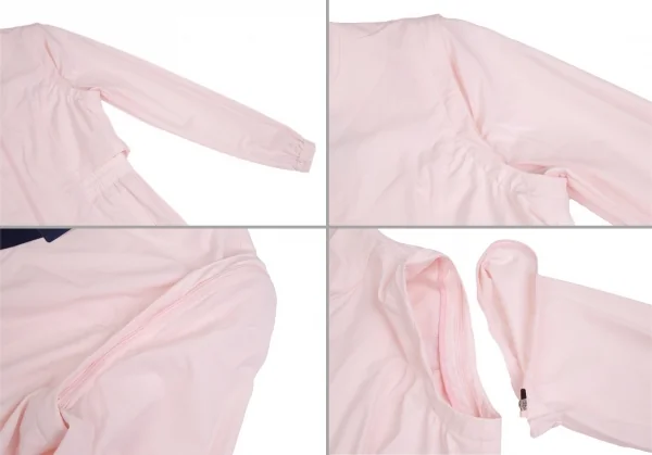 ポールスチュアート スポーツPaul Stuart SPORT 着脱スリーブロングストレッチブルゾン ベビーピンクL K-110292_006