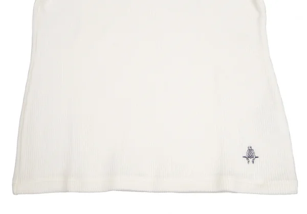 新品!ポールスチュアート スポーツPaul Stuart SPORT ポイント刺繍タートルネックリブカットソー オフM K-110297_007