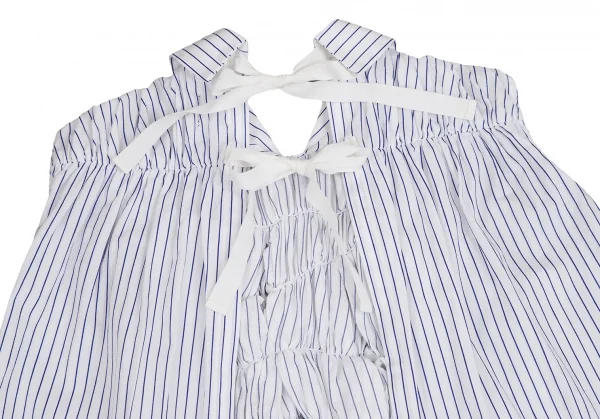 tricot COMME des GARCONS Decorative Gathered Stripes Shirt K-110301_010