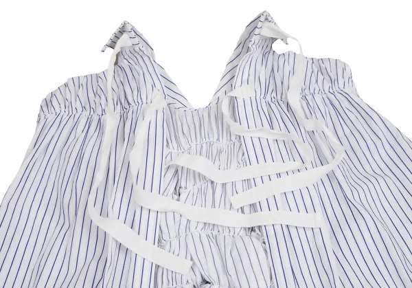 tricot COMME des GARCONS Decorative Gathered Stripes Shirt K-110301_011