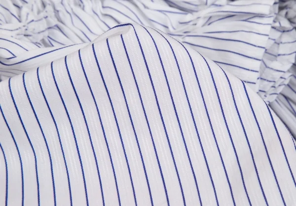 tricot COMME des GARCONS Decorative Gathered Stripes Shirt K-110301_015